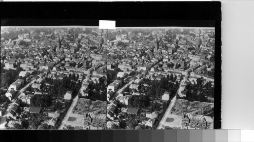 Verviers, Belgium from the air 1938