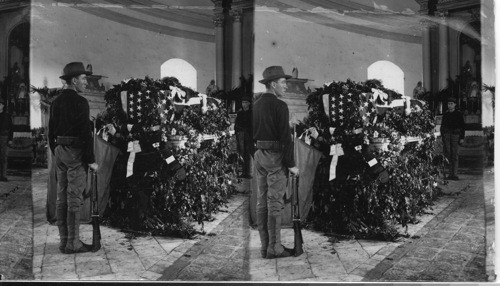 Major General Henry W. Lawton's Body in the Chapel at Paco Cemetery, Manila, P.I