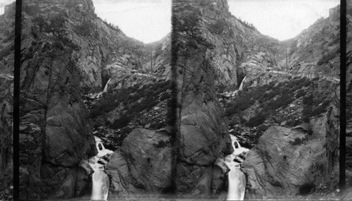 Falls at Entrance, Ute Pass, Colo. Near Manitou, Colo