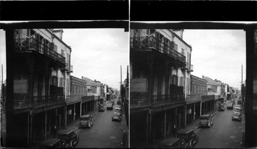 Chartres St. in the Heart of the Vieux Carre, New Orleans, La