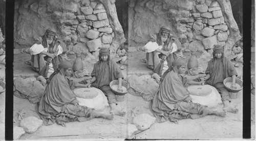 Grinding at the Mill, Palestine