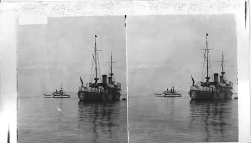 Philippine Islands. Manila Bay? [Admiral Dewey's Fleet. 1-88 RM]