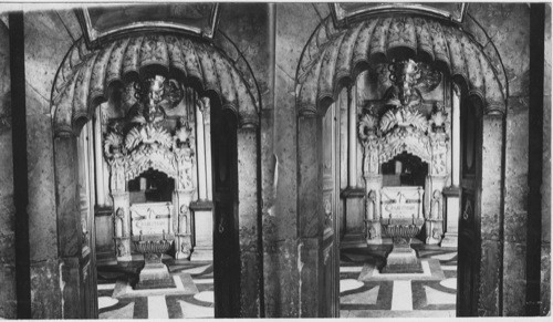 The Chapel of the Angel, Holy Sepulchre, Jerusalem. Palestine