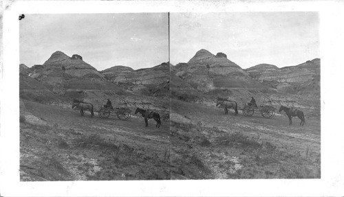 A Bad Lands Road, North Dakota