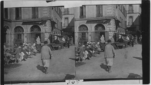 Algiers, Natives in Arab quarters and Orange sellers