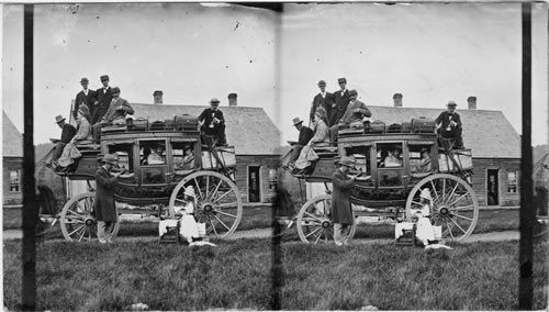 Old Stage Coach, White Mts.--New Hampshire