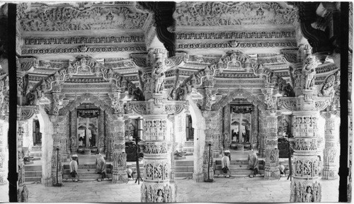 From entrance towards shrine - Adesea Bhagwan - Dilwarra. India