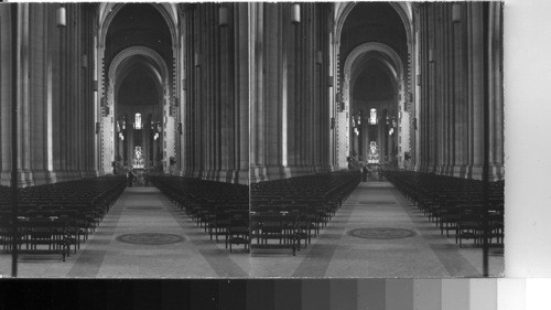 Interior of St. John the Divine, N.Y.C