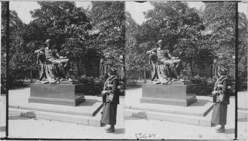 Shakespeare Monument, Lincoln Park, Chicago, Ill