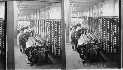 Warping Frames, Inca Cotton Mill Co. Lima, Peru