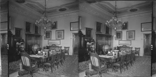 The Cabinet Room in the White House, Washington