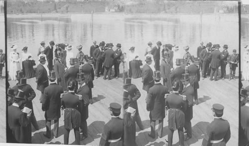 Naval review in Washington State. Pres. Roosevelt's Tour