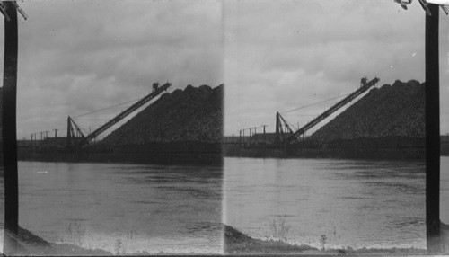 Pulp Wood Stocker at Lake Superior Paper Co. Sault Ste. Marie, Ont