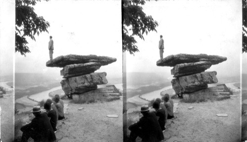 Umbrella Rock - Lookout Mt. Chattanooga. Tenn