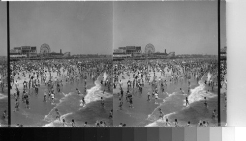 Beach at Coney Island N.Y