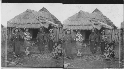 An Ainu Home, Japan