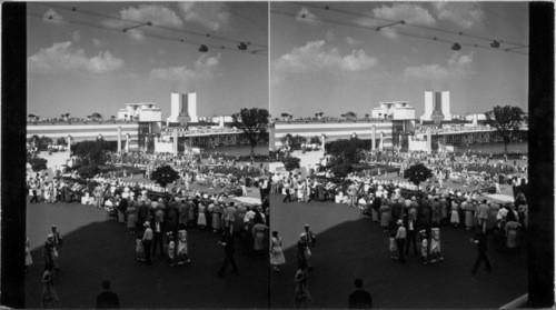 Terrace and Court of the Hall of Science, Century of Progress