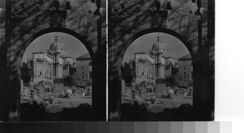 A corner of the Forum. Rome. Italy