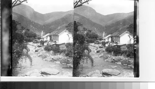 Cascades at Petropolir, nearly 3000 ft. above Rio de Janeiro, Brazil