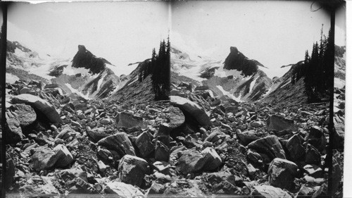 On trail to summit of Sulkan (Asulkan) Glacier, Canada