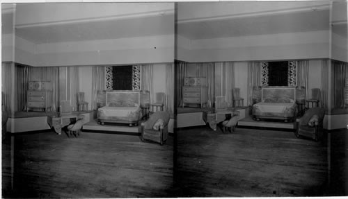 French Modernist Bed room furniture originally exhibited at industrial Arts exhibit in Paris in 1925