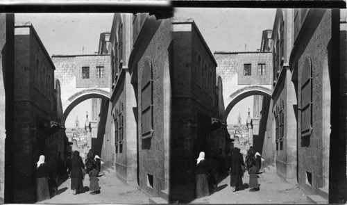 The Ecce Homo Arch, Via Dolorosa, Jerusalem, Palestine