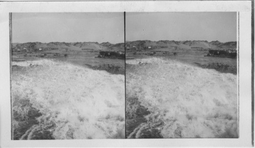 A Glimpse of the First Cataract of the Nile, looking N. Egypt