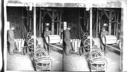 Assembling Room in a Barrel Factory, Rockland, Me