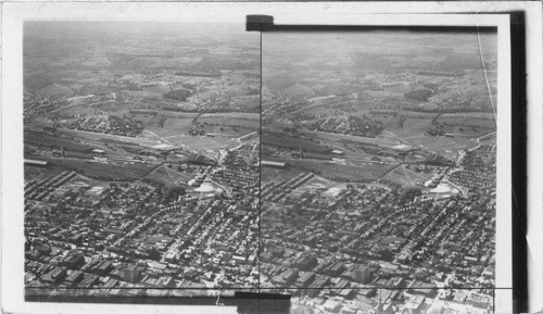 Airplane View of Butler, Pa