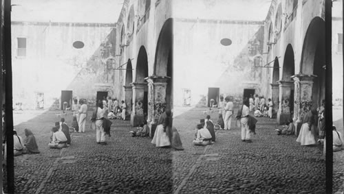 Interior of Prison - Veracruz. Mexico