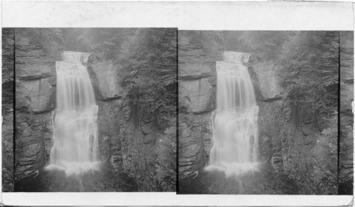 Looking North to Bushkill Falls, Pa. - few miles north of Delaware Gap