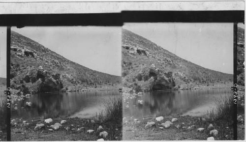 Gideon’s Fountain, Mount Gilboa, Palestine