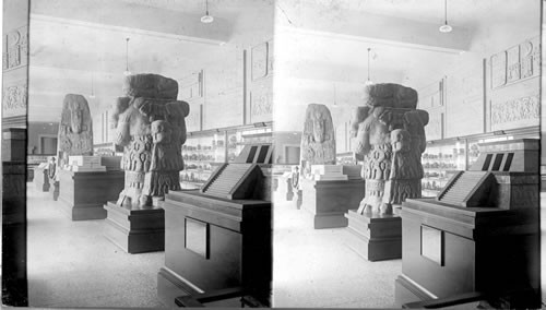 Colossal Statues and Architectural Models of Ancient Mexico. New National Museum, Washington D.C. [Smithsonian Institute, National Museum of Natural History]