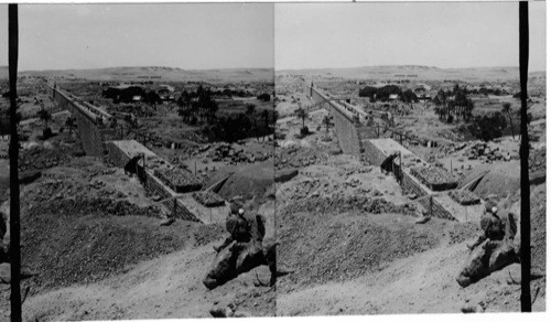 Construction of Great Dam at Assuan, Egypt