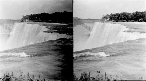 View of Niagara Falls. N.Y