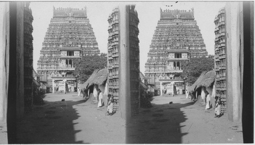 Gate of Great Temples, Madura. India