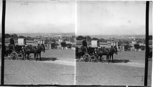 Looking across Armenian Quarter, Suctari to Bosphorus, Turkey