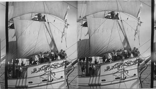 The "Don de Dieu", Champlain's Ship of Discovery. Quebec. Canada