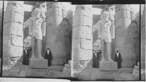 The Best Preserved Statue of Ramses II, Temple of Luxor. Egypt