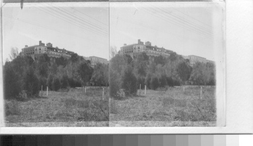 Castle of Chapultepec. The official home of Pres. Diaz. New Mexico, Mex