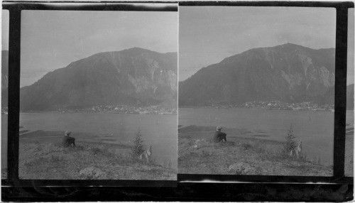 Juneau, Alaska from Douglas Is. (Mt. Juneau in Background)