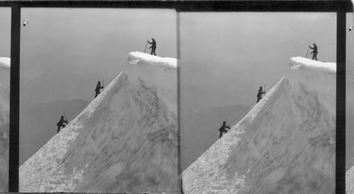 The Last Pull to the Summit Ascent of Mt. Hood, Oregon