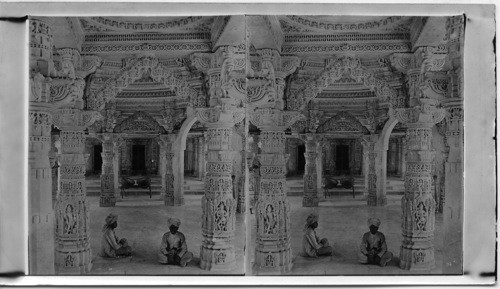 Jain Temple. Int. India Probably Dilwarra. Mount Abu. India