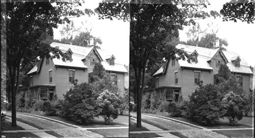 Home of Harriet Beecher Stowe. Hartford, Conn