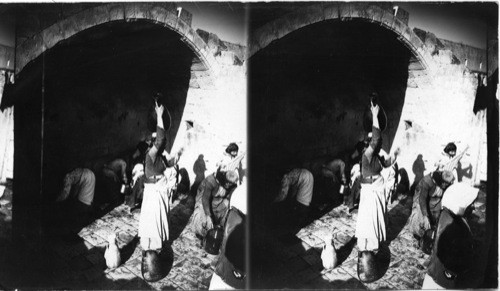 Fountain of the Virgin, Nazareth, Palestine