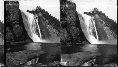 Montmorency Falls, 274 ft. high, Quebec