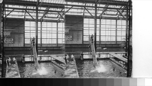 Interior of Great Sutro Bathhouse, San Francisco, Calif. California