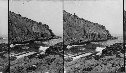 Sea Wall, Bald Head Cliff, from Below, Maine