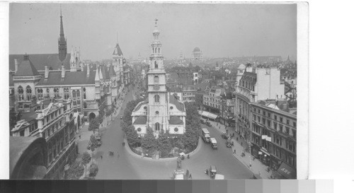 The Church of St. Clement Danes, The Strand. London