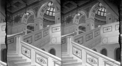 Grand Staircase, Chicago Public Library, Chicago, Ill